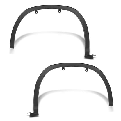 G-PLUS Fender Flares Wheel Arch Trim Front Driver & Passenger Side Compatible with LX RX350/RX450h (submodel: Base, F Sport) 2016-2019 756010E080, 756020E080, LX1291100, LX1290100 Black