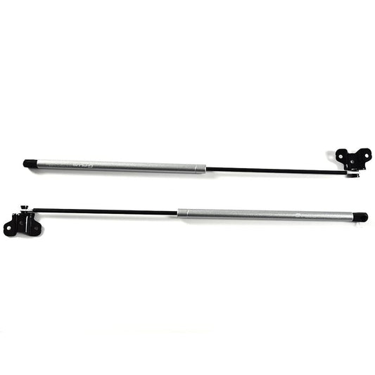【Multi-Colored】 G-PLUS 13.06" Gas Strut Lid Support Lift Support Lid Compatible with Following Infiniti G37 2007-2013 l Q60 2014-2015 Convertible/Coupe Hood Struts Matt Silver 2 pcs
