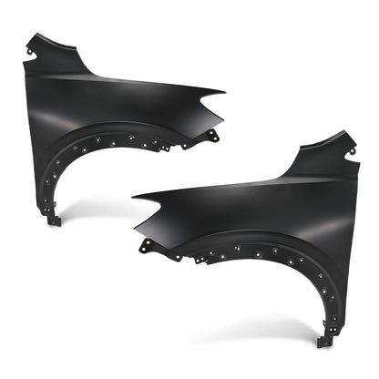 G-PLUS Fenders Pair LH & RH Compatible with Buick Encore GX Preferred 2020-2024 Fit Buick Encore GX (submodel: Avenir, Sport Touring) 2024 42766486, 42766485 Black