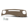 G-PLUS TPE Dashboard Dash Cover Compatible with Chevy S10 Blazer GMC S15 Jimmy Pickup 1999 2000 2001 2002 Dash Board Cover Beige