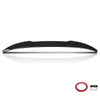 G-PLUS Rear Trunk Spoiler Wing Compatible with BMW X4 G02 2019 2020 2021 2022 2023 2024 Rear Spoiler Roof Wing Glossy Black