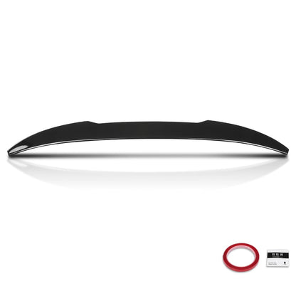 G-PLUS Rear Trunk Spoiler Wing Compatible with BMW X4 G02 2019 2020 2021 2022 2023 2024 Rear Spoiler Roof Wing Glossy Black