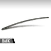 G-PLUS Front Bumper Trim Molding Compatible with Ford Explorer 2018 2019 JB5Z8419BA Glossy Black