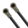G-PLUS Racing Bonnet Hood Lift Gas Strut Shock Fit Honda Civic EG EK EJ EH 1992-2000, Hood Panel Bonnet Gas Struts, Black