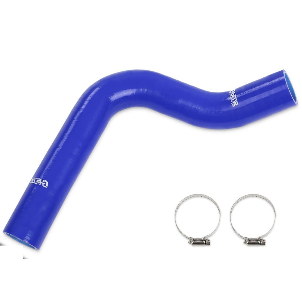 G-PLUS Lower Radiator Hose Compatible with 1999-2014 Silverado Sierra Suburban Tahoe Yukon GM Blue