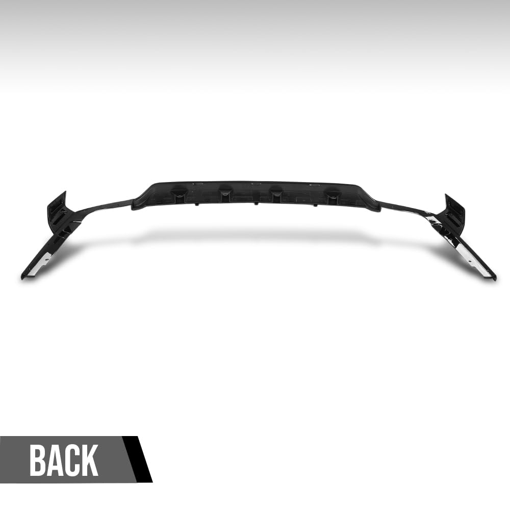 G-PLUS Rear Diffuser Compatible with BMW G07 X7 Model 2019-2025 with M Sport Package Not Fit Model with Regular Non-M Sport Bumper Rear Bumper Diffuser Kit Glossy Black