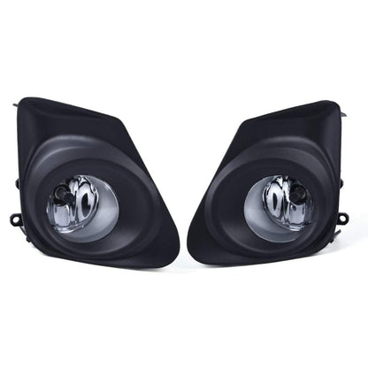 G-PLUS Bumper Fog Lights Compatible with 2011-2013 Toyota Corolla Altis Clear Driving Fog Lamps Accessories Driver & Passenger Side Pair