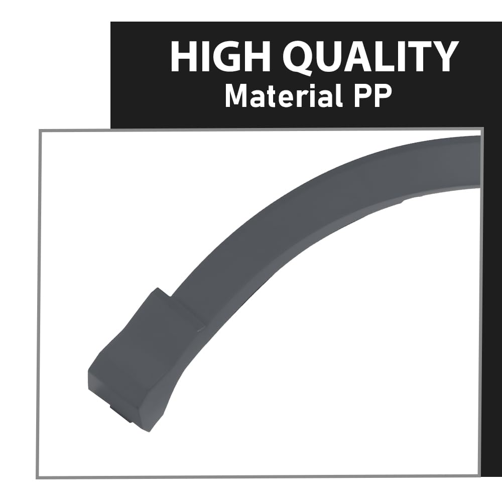 G-PLUS Right Front Fender Flare Wheel Opening Molding Arch Trim Compatible with Audi Q3 2019-2024 Passenger Side Wheel Flare AU8537188 83A853718AGRU