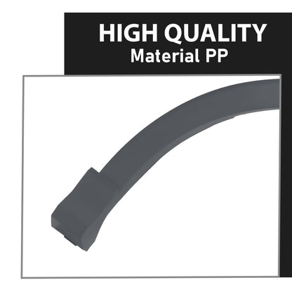 G-PLUS Right Front Fender Flare Wheel Opening Molding Arch Trim Compatible with Audi Q3 2019-2024 Passenger Side Wheel Flare AU8537188 83A853718AGRU