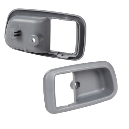 G-PLUS Door Handle Trim Set Compatible with 2000-2006 Toyota Tundra,Interior Door Handle Bezel 2Pc (Light Grey)