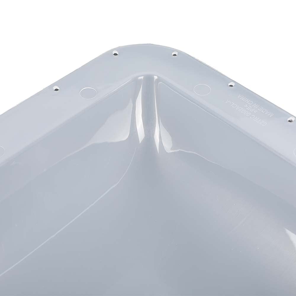 G-PLUS Skylight Cover Exterior Semi-Transparent Camper Skylight Compatible with Most models 17.5" X 26.75" Plastic Cover
