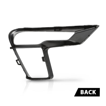 G-PLUS Front Left Fog Light Cover Lamp Bezel, Compatible with Ford Explorer (submodel: Base, Limited, Platinum, Sport, XLT) 2018 2019, Driver Side, JB5Z17E811BA, FO1038181