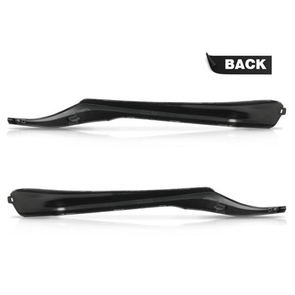 G-PLUS Front Bumper Side Trim Left Right Set Silver Compatible with Toyota Camry XSE SE 2021-2023 52163F4020 52164F4020 TO1139101 TO1138101