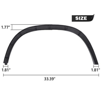 G-PLUS Front Right Wheel Housing Molding Trim Compatible With Chevy Trax 2017-2022 42490925, GM1291251 Passenger Side Fender Flares Trim