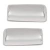G-PLUS Pair Door Mirror Covers Chrome, Compatible with Peterbilt 579 2013-2023, LH Driver & RH Passenger Side 2PCS