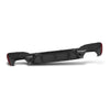 G-PLUS Rear Diffuser Compatible with BMW G30 5 Series 2017 2018 2019 2020 2021 2022 2023 Only Fit Models with M Sport Bumper Carbon Fiber Black
