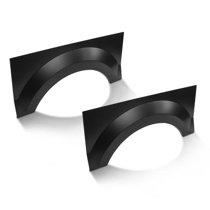 G-PLUS Rear Left & Right Upper Wheel Arch Repair Panels Compatible with Ford F150 Truck 2004-2008, Fit Ford F150 Super Crew/Crew Cab/Regular Cab, Black