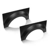 G-PLUS 2PCS Rear Upper Wheel Arch Repair Panels Pair Compatible with Ford F150 Truck 2004-2008, Fit Ford F150 Super Crew/Crew Cab/Regular Cab, Black