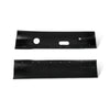 G-PLUS Engine Well Frame Rail Splash Shields Seals Compatible with Dodge Trucks D Series 2WD 1972-1981 Black