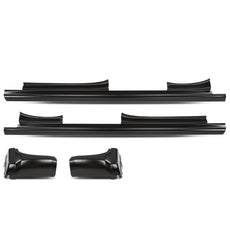 G-PLUS Rocker Panel Cab Corner Kit 4PCS for Chevy Silverado GMC Sierra 2014-2018
