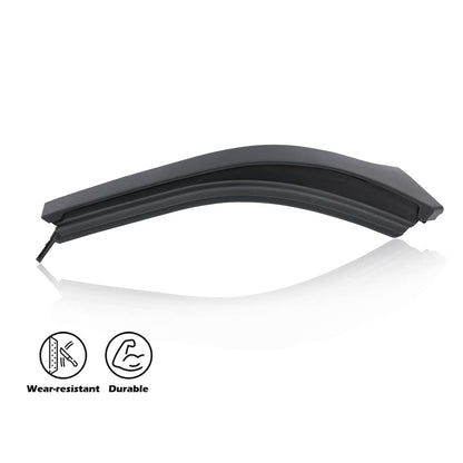 G-PLUS Front Left Side Bumper Trim Headlight Compatible with 2010-2018 RAM 2500 3500 55372919AD Black