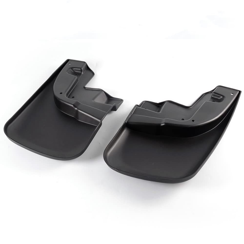 G-PLUS Heavy Duty Molded Mud Flaps Compatible with 2005-2015 Toyota Tacoma,Splash Guards Mudguard 2PCS (Front Molded Mud Flaps)