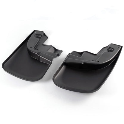G-PLUS Heavy Duty Molded Mud Flaps Compatible with 2005-2015 Toyota Tacoma,Splash Guards Mudguard 2PCS (Front Molded Mud Flaps)