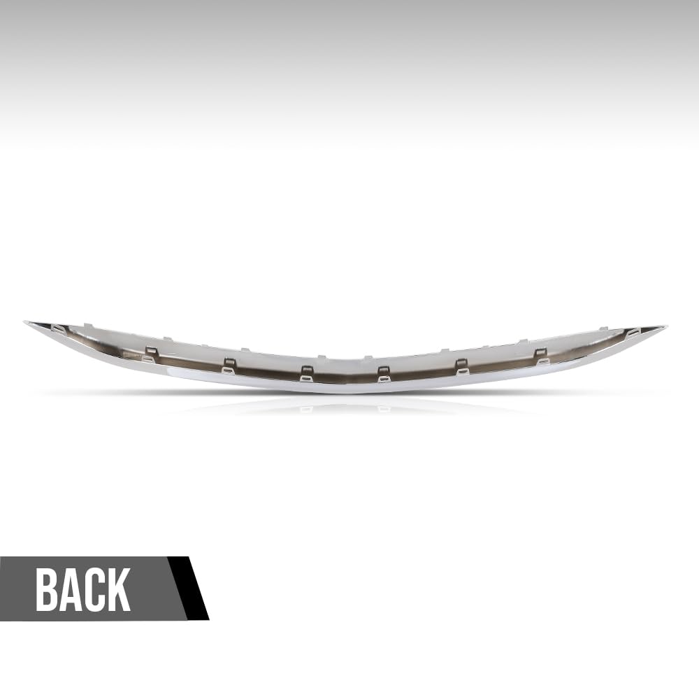 G-PLUS Front Center Bumper Trim Compatible with Benz S450 Base 3.0L 2018-2020 Fit Benz S550e Base 3.0L 2015-2017 2228852221, MB1037109 Silver