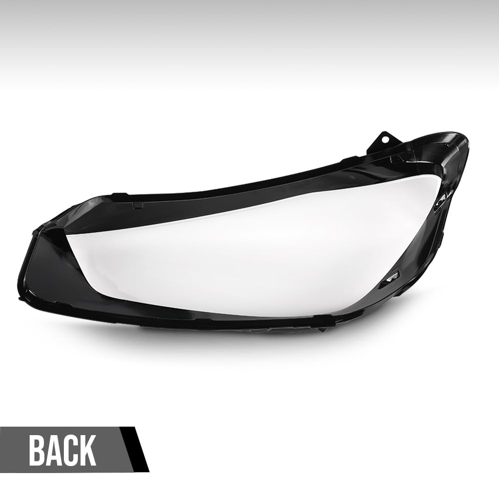 G-PLUS Headlight Lens Cover Compatible with Benz GLE W167 2020 2021 2022 2023 Right Side Front Headlamp Lens Cover Clear