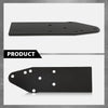 G-PLUS Front Bumper Steel Reinforce Mount Brackets Compatible with Jeep Cherokee XJ MJ 1984-2001