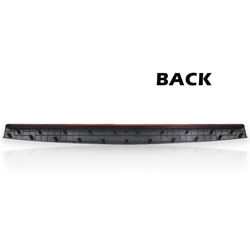 G-PLUS Tailgate Molding Cap Top Protector Molding Trim Compatible with Chevy Silverado GMC Sierra 1500 2014-2018/ Silverado Sierra 2500HD 3500HD 2015-2019 22763062, GM1904110