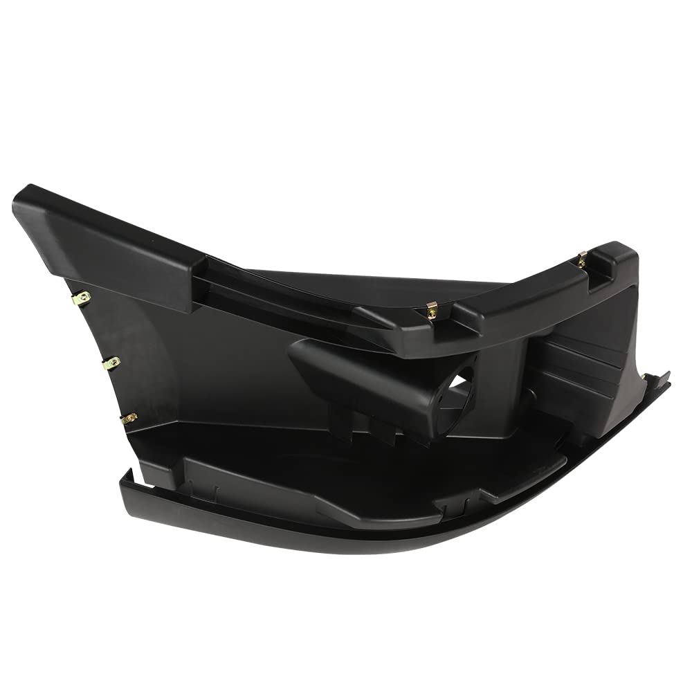 G-PLUS Front Right Bumper End Reinforcement With Fog Light Hole Cut-out Compatible with 2008-2017 Freightliner Cascadia Passenger Side 2127301002 2127301006 2128619002