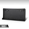G-PLUS Front License Plate Bracket Compatible with BMW 325xi Base 2006,Fit Models Without M Sport Package 51117058449, BM1068119 Black