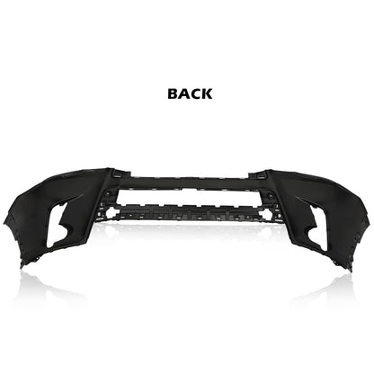 G-PLUS NEW Primered Front Bumper Cover Compatible with 2017 2018 2019 Toyota Highlander 521190E350160 TO1000427