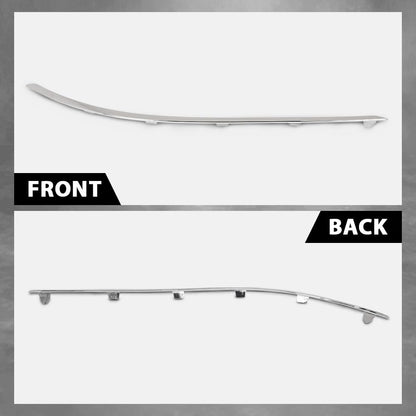 G-PLUS Front Bumper Trim Molding Left +Right Compatible with Benz C250 Base Coupe 2-Door 2012-2015,A2048853721