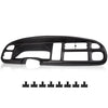 G-PLUS Dash Cover Bezel With 8 Clips Compatible with Dodge Ram 1500 1998-2001/ Ram 2500 3500 1998-2002#5GK51DX9AA, 5EU11DX9AB, 68042746AC, 998-15163 Dashboard Panel
