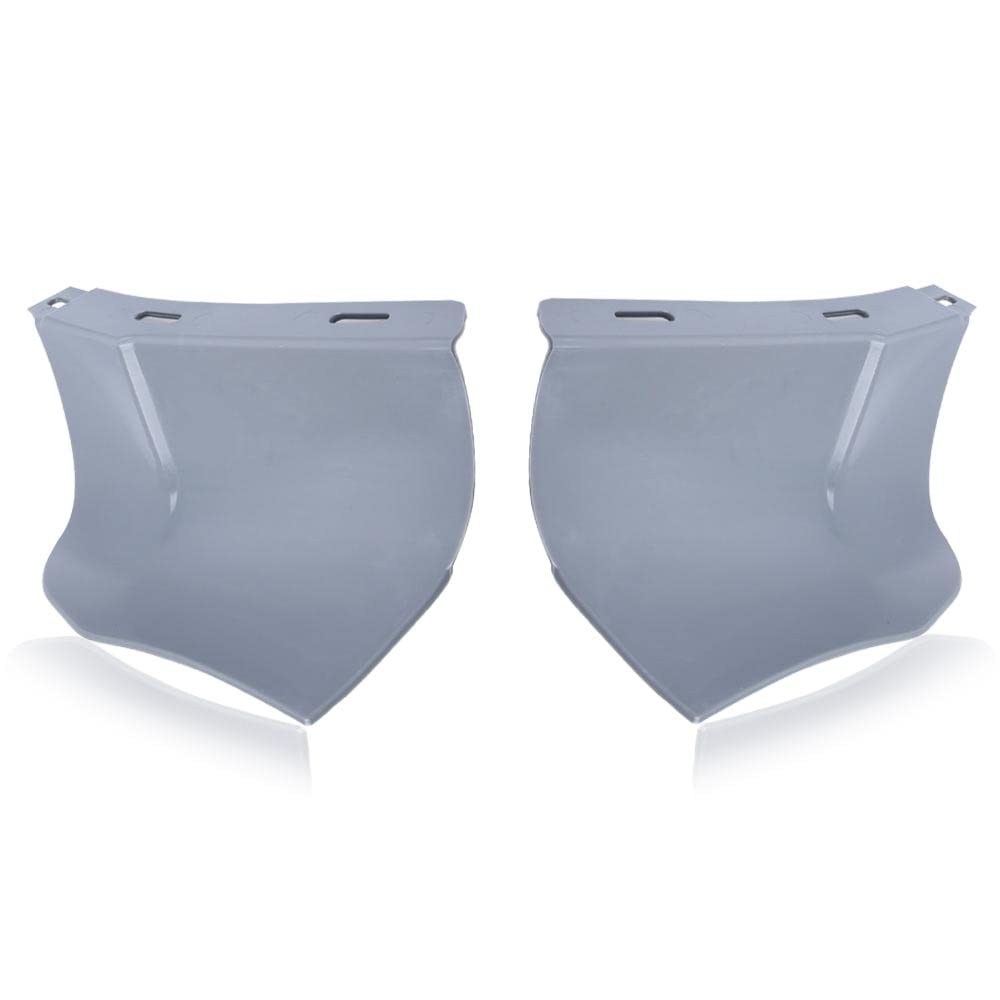 G-PLUS Rear Bumper Quarter Panel Fillers Kit Compatible With Chevy Caprice/Impala 1986-1990 ABS Plastic- Primed,Grey