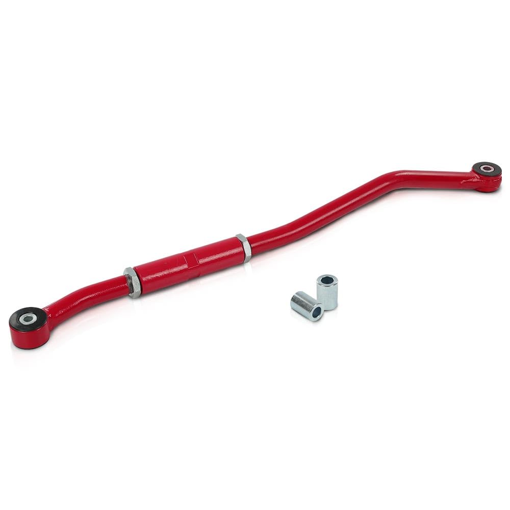 G-PLUS Front Adjustable Track Bar Red Compatible with Dodge Ram 2500 3500 2003-2013 2WD & 4WD, Fit vehicles with 2"-6" lift
