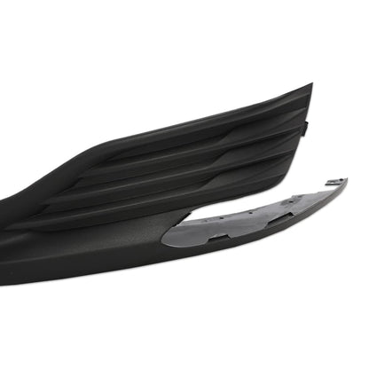 G-PLUS Front Lower Bumper Cover Lip Protector, Lip Spoiler Splitter Diffuser Compatible with Chevy Malibu 2019 2020 2021 Front Bumper Chin Spoiler Lip Splitter Cover Trim
