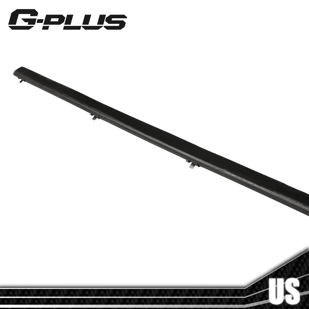 G-PLUS Tailgate Tail Gate Window Sweep Weatherstrip Seal Set Right & Left Side Windshield Trim Molding Compatible with 1978-1996 Ford Bronco D8TZ9841610/2072/FO1930103