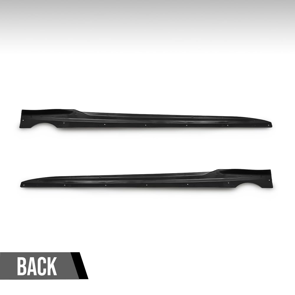 G-PLUS Side Skirts Extension Rocker Panels Compatible with BMW G05 X5 LCI 2019 2020 2021 2022 2023 2024 2025 M Sport Only, Not Fit M Competition, Glossy Black