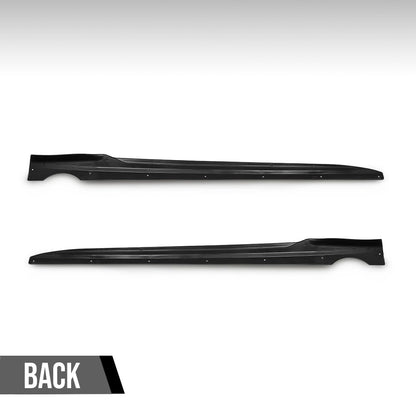 G-PLUS Side Skirts Extension Rocker Panels Compatible with BMW G05 X5 LCI 2019 2020 2021 2022 2023 2024 2025 M Sport Only, Not Fit M Competition, Glossy Black