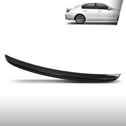 G-PLUS Rear Trunk Spoiler Wing Compatible with BMW 5-Series E60 Sedan 2004-2010 Fit BMW 525i 535i 550i M5 2004-2010 Not Fit E61 Touring Model Glossy Black