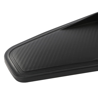 G-PLUS Side Window Louvers Board Left Right Carbon Style Compatible with 2005-2014 Mustang(NOT fit Convertible Models) ABS Plastic Black Side Window Louver Air Vent Scoop Shades Cover Blinds
