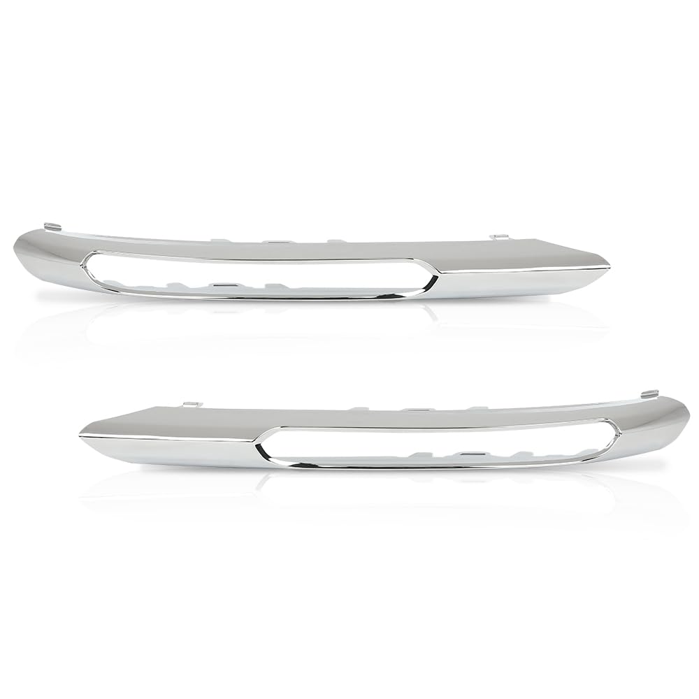 G-PLUS Front Bumper Fog Light Grille Trim Compatible with Benz E350 4Matic Coupe 2-Door 2012-2013,Fit Benz E350 4Matic Sedan/Wagon 4-Door 2010-2013 A2128851674