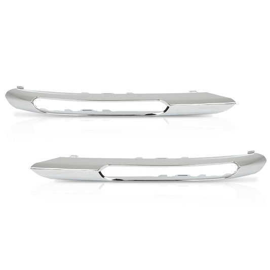 G-PLUS Front Bumper Fog Light Grille Trim Compatible with Benz E350 4Matic Coupe 2-Door 2012-2013,Fit Benz E350 4Matic Sedan/Wagon 4-Door 2010-2013 A2128851674