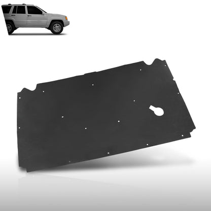 G-PLUS Hood Insulation Pad 1/2" with Clips Compatible with Jeep Grand Cherokee ZJ 1993-1998 Black