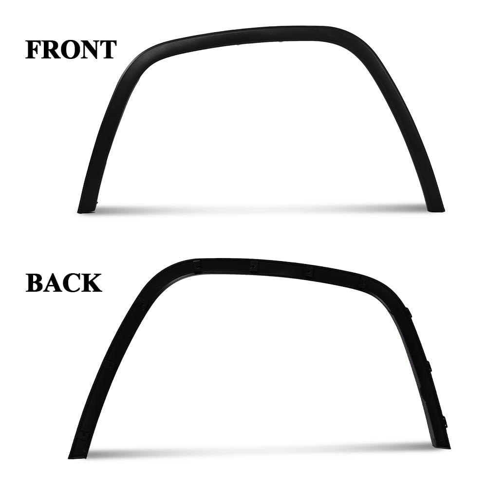 G-PLUS Front Left Fender Flare Fender Trim Compatible with Jeep Grand Cherokee 2011-2016 Wheel Opening Molding Arch Trim Black