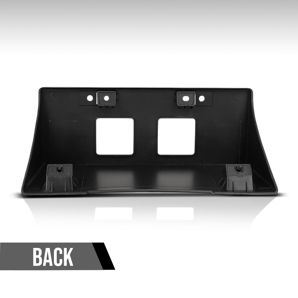 G-PLUS Front License Plate Bracket Compatible with Nissan Frontier 2022-2024 96210-9BU0A, 96210-9BU0A Black