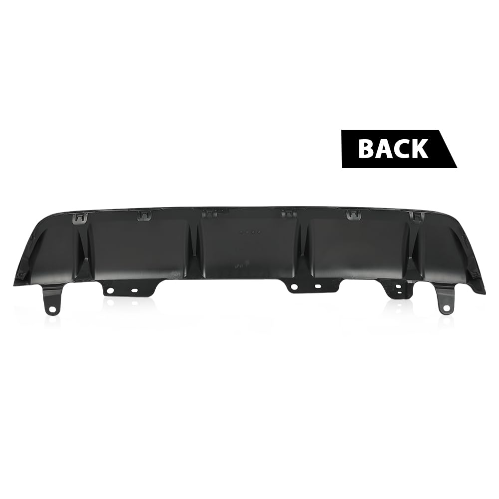 G-PLUS Rear Bumper Lower Valance Cover Compatible with Toyota Corolla XSE SE 2020-2021 5245302900 TO1144104
